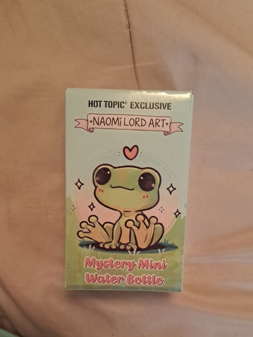Hot Topic Naomi Lord Art Mystery Mini Water Bottle - Green
